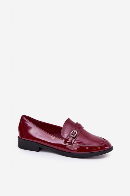 Mokasyny Model Mollan W-25 Bordo - Step in style