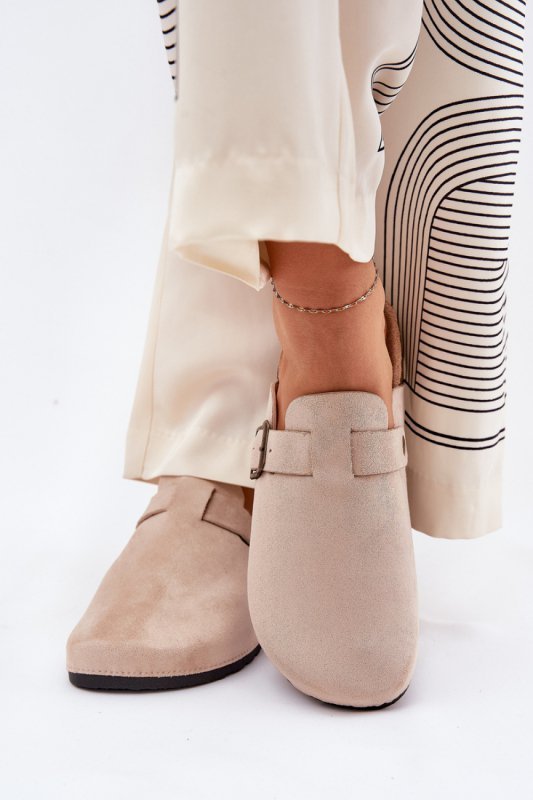 Sandał Klapki Model Selio M529 Beige - Step in style