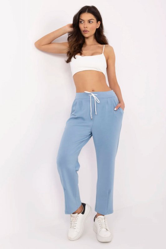 Spodnie Dresowe Model DHJ-SP-20523.66P Blue - Italy Moda