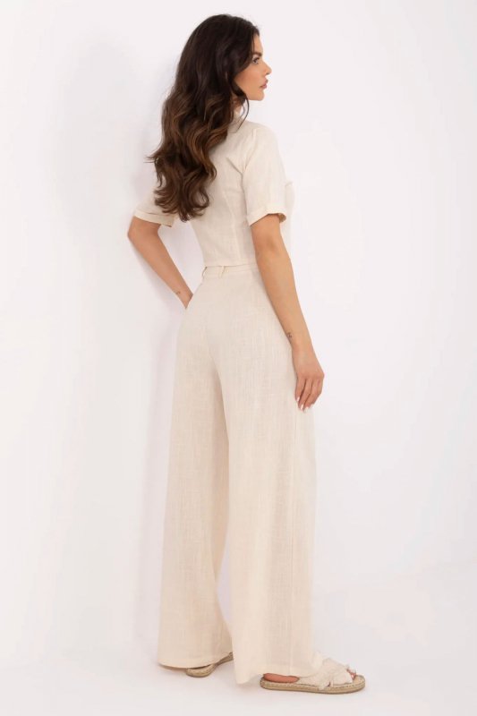 Spodnie Komplet Model NM-KMPL-JK62579.09 Light Beige - NM