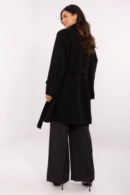 Płaszcz Damski Model MO-PL-5209.87 Black - Italy Moda
