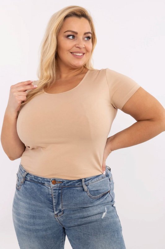 Tshirt Damski Model RV-TS-A556.03 Camel - Relevance