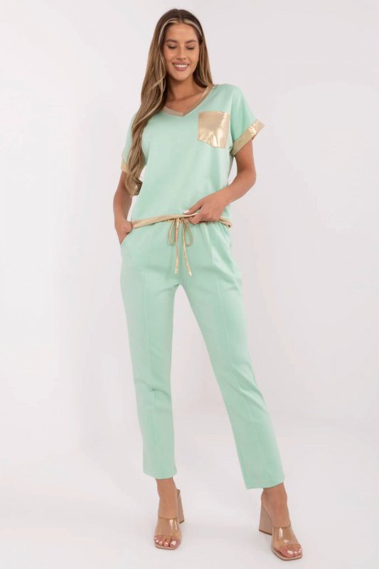 Spodnie Komplet Model MI-KMPL-M6196.28 Pistacja - Italy Moda