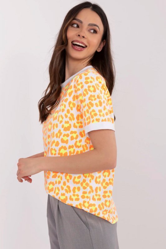 Bluzka Model MI-BZ-M6313.94 Orange - Italy Moda