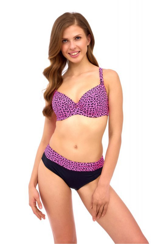 Kostium dwuczęściowy Figi 1 Kąpielowy Model Giulia Big Black - Lupo Line