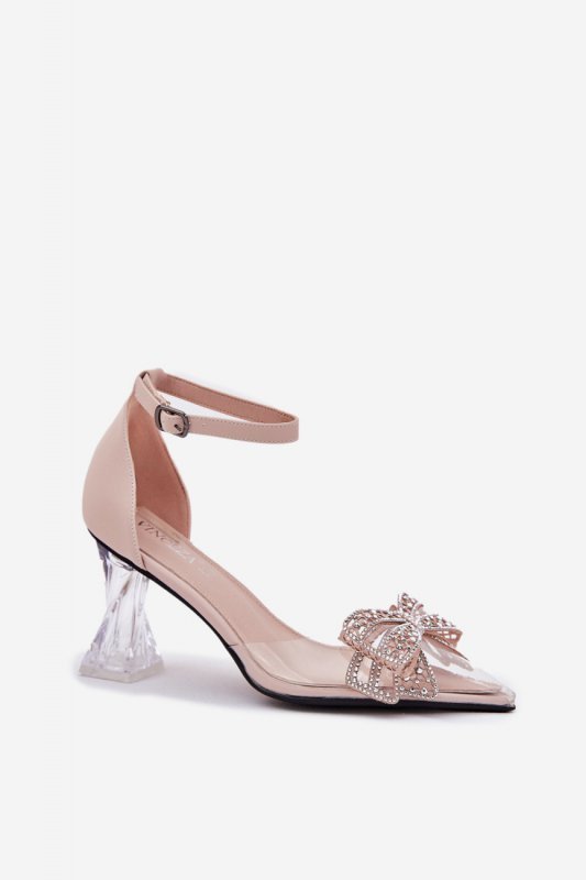 Czółenka Model Vinceza 62212 Beige - Step in style