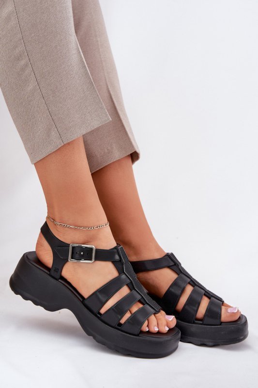 Sandały Model Zaxy RR285117 Black - Step in style