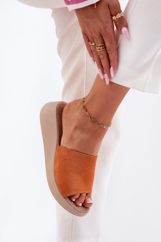 Sandał Klapki Model Panto Fino RR267039 Orange - Step in style