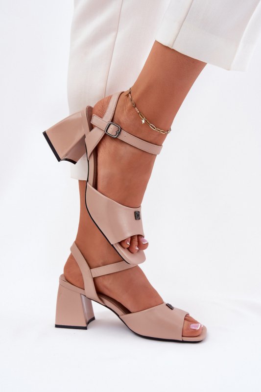 Sandały Model Vinceza 62235 Beige - Step in style