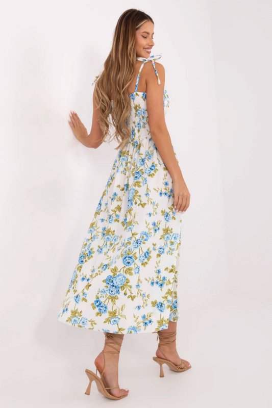 Sukienka Model MI-SK-23817-7.83 White/Blue - Italy Moda