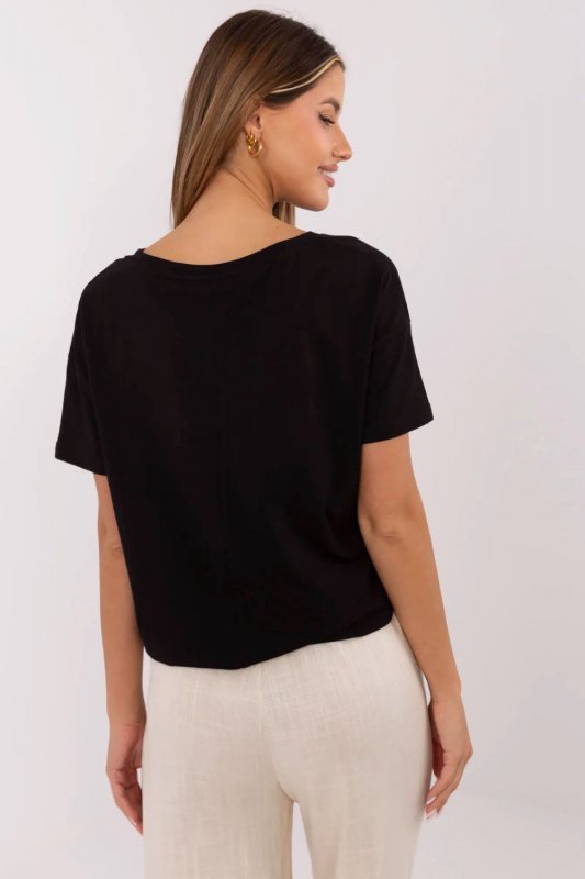 Tshirt Damski Model CLM-TS-1017.03 Black - Factory Price