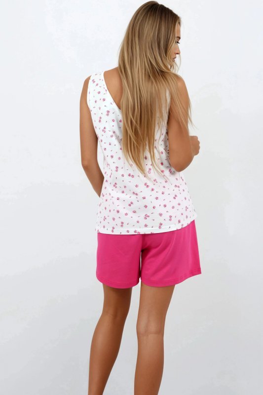 Piżama Damska Model Rose Blossom Pink - Momenti Per Me