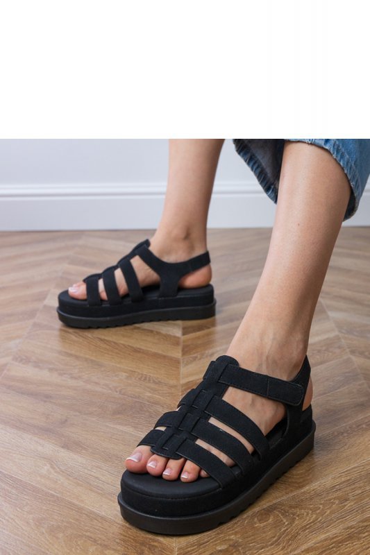 Sandały Model Hartos PL363 Black - PRIMO