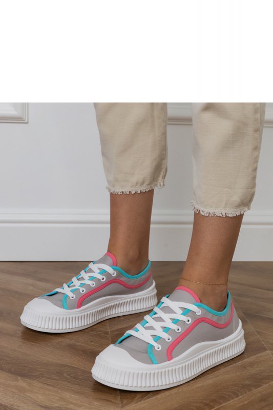 Trampki Model Salis FY-111 Grey - PRIMO