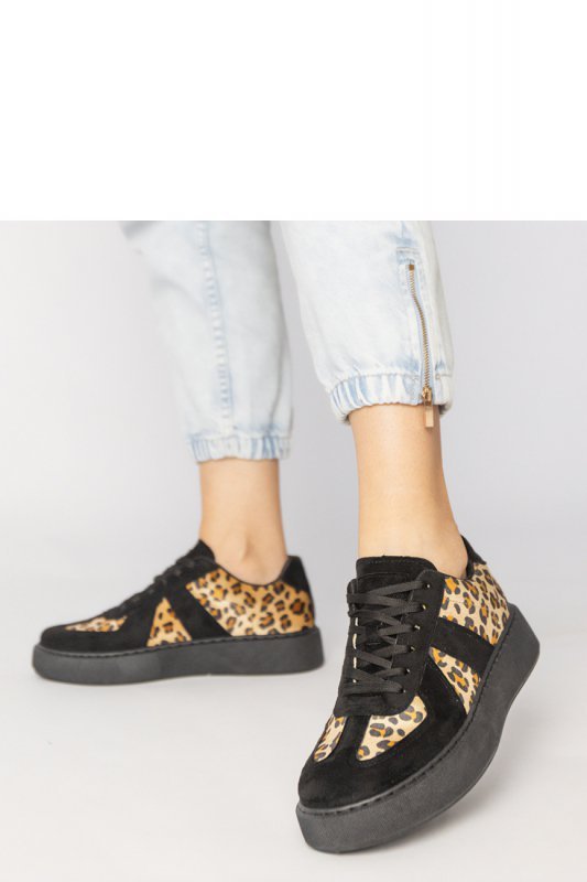 Buty Sportowe Model Toris NN622 Black/Panterka - PRIMO