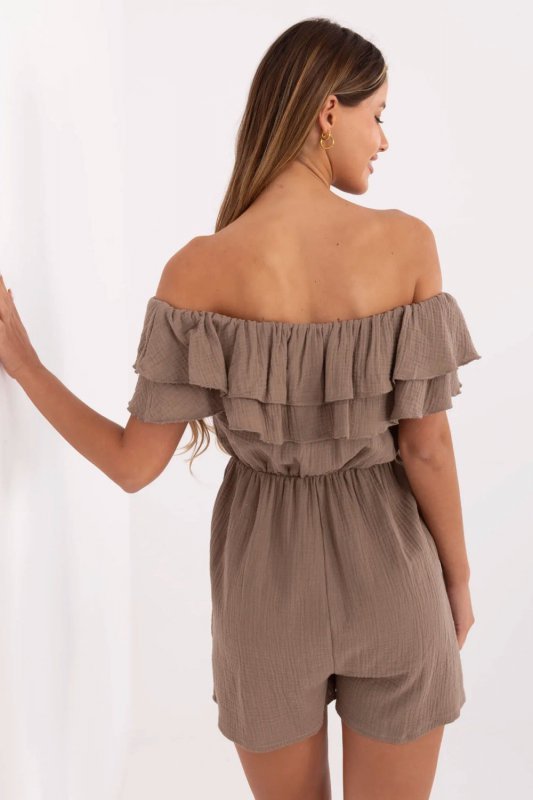 Kombinezon Model MI-KO-A5050.65 Dark Beige - Italy Moda