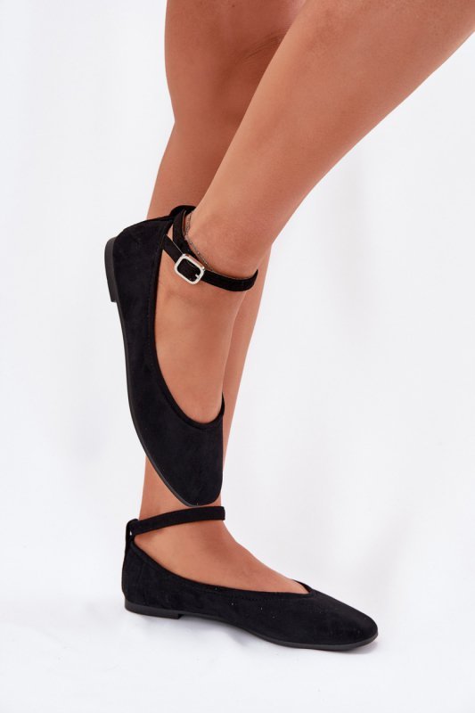Baleriny Model Deomira 9988-80 Black - Step in style