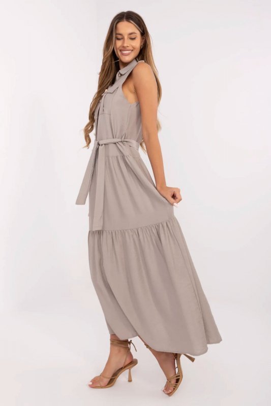 Sukienka Model MI-SK-A5032.70P Grey - Italy Moda