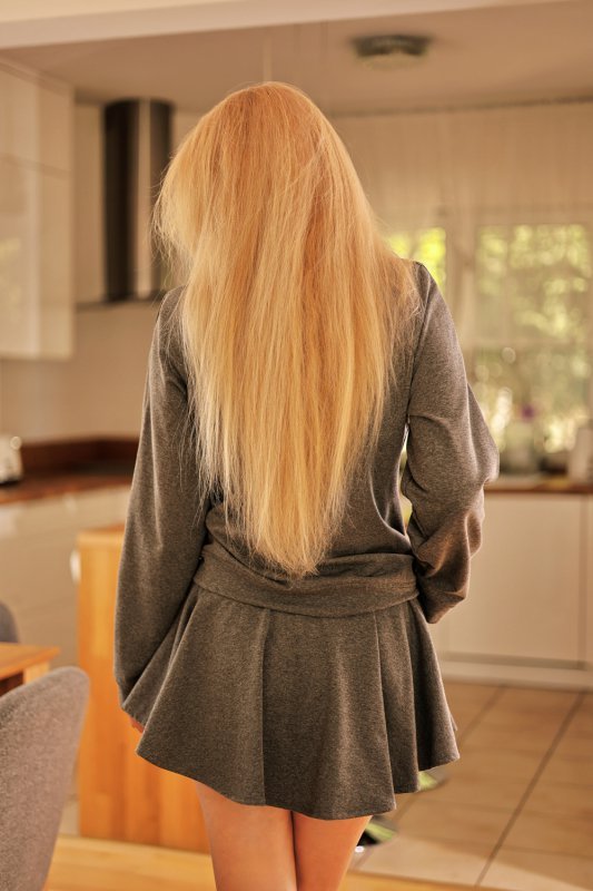 Spodnie Spódnicospodnie Model Nai Grey - Mirale