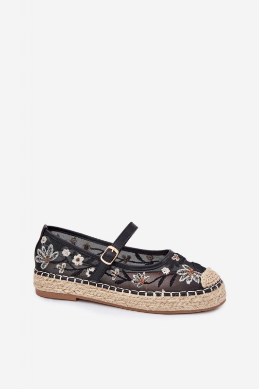 Espadryle Model Laxisa C-797 Black - Step in style