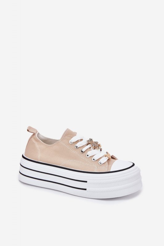 Trampki Model Fiorina 890-4C Beige - Step in style