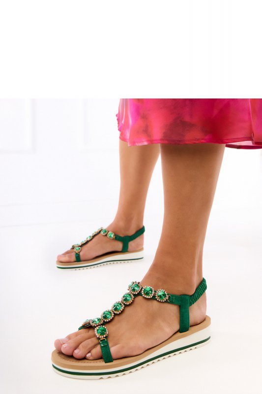 Sandały Model Klaura PT10028 Green - PRIMO