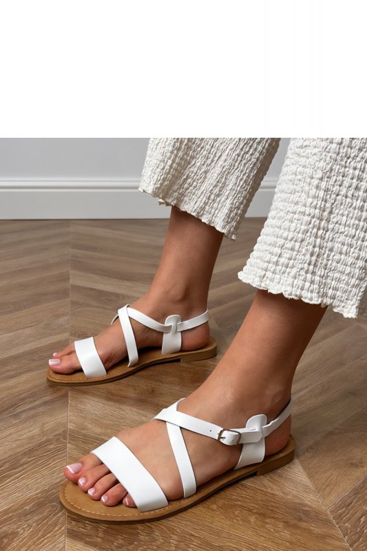Sandały Model Kallis 218-6 White - PRIMO