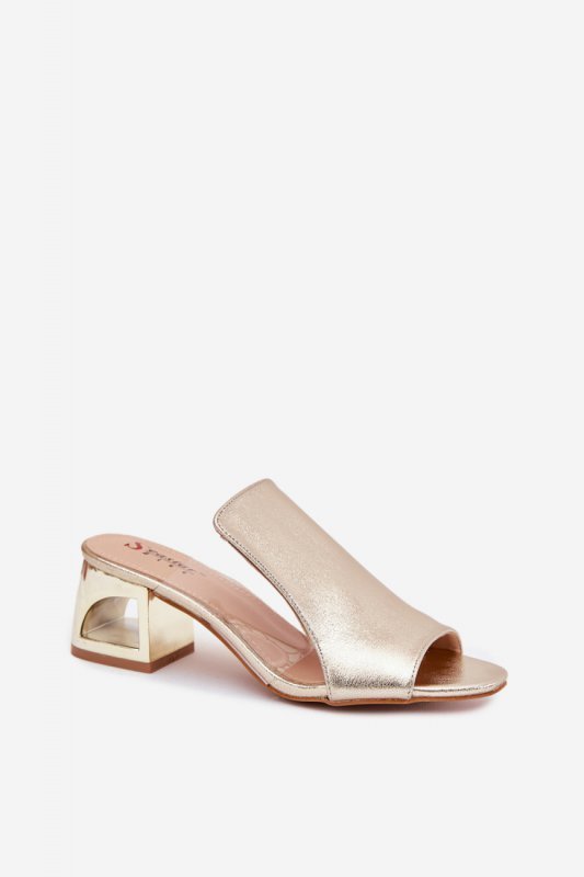 Sandał Klapki Model Tessira M500 Gold - Step in style