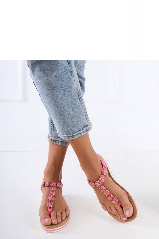Sandały Model Satira PT10027 Pink - PRIMO