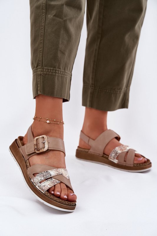 Sandały Model Inblu GS000056 Beige - Step in style