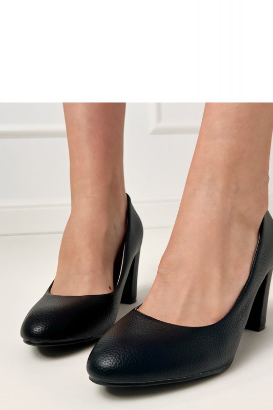 Czółenka Model Elinsi CIC-308 Black - PRIMO