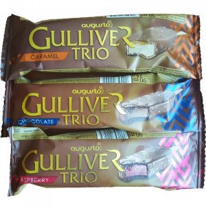 9409 AU Lody Guliver Trio na patyku 3 x 8 x 120ml  Nowosc !!!!