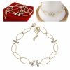BRACELET GOLD CELEBRITY NEREZOVÁ OCEL
