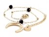 BRACELET GOLD CELEBRITY NEREZOVÁ OCEL