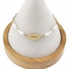 BRACELET GOLD CELEBRITY NEREZOVÁ OCEL