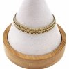 BRACELET GOLD CELEBRITY NEREZOVÁ OCEL