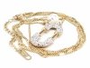GOLDEN CHAIN CELEBRITY NÁHRDELNÍK NEREZ