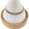 BRACELET GOLD CELEBRITY NEREZOVÁ OCEL