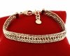 BRACELET GOLD CELEBRITY NEREZOVÁ OCEL