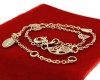 BRACELET GOLD CELEBRITY NEREZOVÁ OCEL
