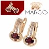 exklusive swarovski vergoldete ohrringe