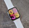 Smartwatch Ultimate T500 Hlwatch PRO LSSD Uhr komfortables Silikonarmband weiß