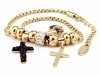 ARMBAND GOLD CELEBRITY EDELSTAHL