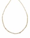 GOLDENE KETTENFESTIGKEITS-HALSKETTE EDELSTAHL