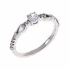 Goldring 18,60 mm. vergoldete Verlobung Xuping