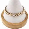 Armband aus 18 Karat vergoldetem Gold