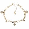 ARMBAND GOLD CELEBRITY EDELSTAHL