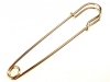 elegante Goldbrosche