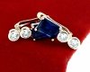 exklusive swarovski vergoldete ohrringe