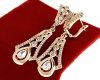 exklusive swarovski vergoldete ohrringe